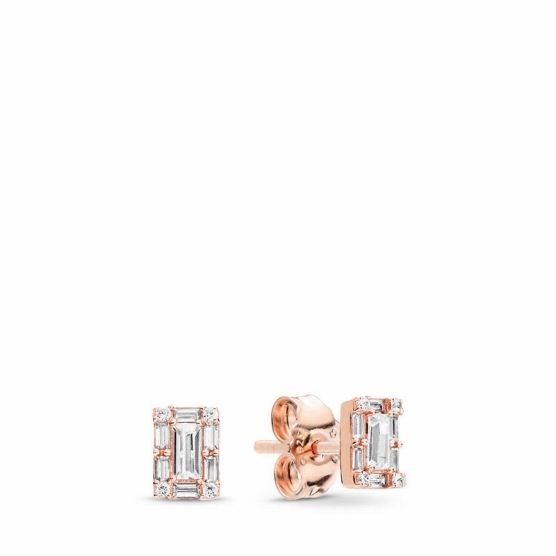 Pandora Rose™ Luminous Ice Stud Earrings Egypt TH2870134